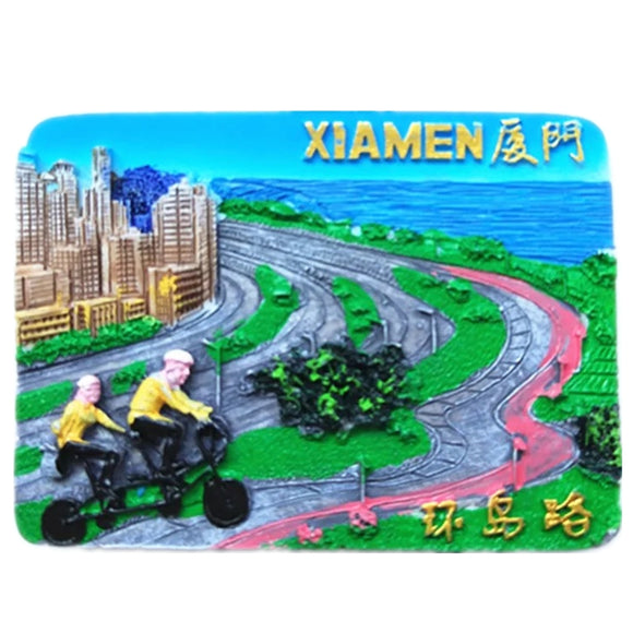 Xiamen China Fridge Magnet 3D Resin