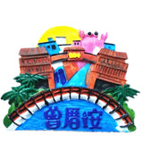 Xiamen Zengcuoan China Fridge Magnet 3D Resin