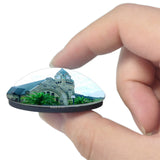 Metz France Gare de Metz-Ville 3D Fridge Magnet Crystal Glass