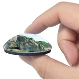 Monieux France Gorges de la Nesque 3D Fridge Magnet Crystal Glass