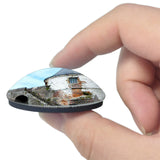 Montreuil-sur-Mer France The Citadel 3D Fridge Magnet Crystal Glass