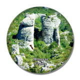 Moureze France Cirque de Moureze 3D Fridge Magnet Crystal Glass