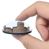 Najac France Forteresse 3D Fridge Magnet Crystal Glass