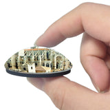 Narbonne France Cathedrale St-Just 3D Fridge Magnet Crystal Glass