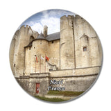 Niort France Le musee du Donjon 3D Fridge Magnet Crystal Glass