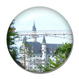 Germany Marien Bridge Fussen 3D Fridge Magnet Crystal Glass