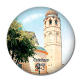 Oristano Italy Cattedrale di Santa Maria Assunta 3D Fridge Magnet Crystal Glass