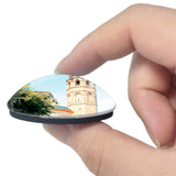 Oristano Italy Cattedrale di Santa Maria Assunta 3D Fridge Magnet Crystal Glass