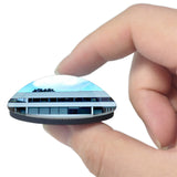 Poissy France Villa Savoye 3D Fridge Magnet Crystal Glass