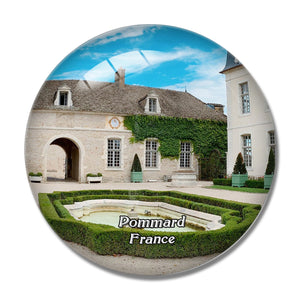 Pommard  France Chateau 3D Fridge Magnet Crystal Glass