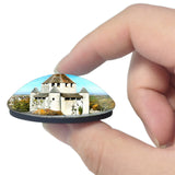 Provins France La Tour Cesar 3D Fridge Magnet Crystal Glass