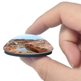 Quiberon France Pointe du Conguel 3D Fridge Magnet Crystal Glass