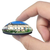 Rambouillet France Chateau 3D Fridge Magnet Crystal Glass