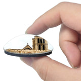 Saint-Denis France Basilica Cathedral 3D Fridge Magnet Crystal Glass