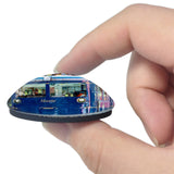 Saint-Gervais-les-Bains France Tramway du Mont-Blanc 3D Fridge Magnet Crystal Glass