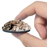 Saint-Montan France Escale Aventure 3D Fridge Magnet Crystal Glass