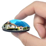 Samoens France Jardin alpin La Jaysinia 3D Fridge Magnet Crystal Glass