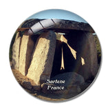 Sartene France Megaliths of Cauria 3D Fridge Magnet Crystal Glass