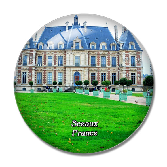 Sceaux France Parc 3D Fridge Magnet Crystal Glass