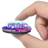 Seignosse France Atlantic Park 3D Fridge Magnet Crystal Glass