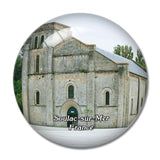 Soulac-sur-Mer France Basilique Notre-Dame-de-la-fin-des-Terres 3D Fridge Magnet Crystal Glass