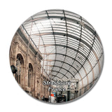 Strasbourg France Gare 3D Fridge Magnet Crystal Glass