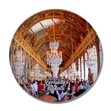 Versailles France The Hall of Mirrors 3D Fridge Magnet Crystal Glass