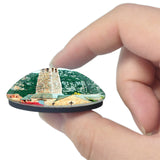 Villefranche-de-Conflent France Fort Liberia 3D Fridge Magnet Crystal Glass