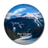 Bad Gastein Snow Austria 3D Fridge Magnet Crystal Glass