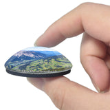 Bartholomaberg Vorarlberg Austria 3D Fridge Magnet Crystal Glass