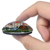 Belvedere Castle Austria 3D Fridge Magnet Crystal Glass