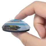 Bregenz Lake Skyline Austria 3D Fridge Magnet Crystal Glass