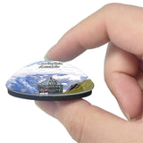 Carinthia Grossglockner Observatory Austria 3D Fridge Magnet Crystal Glass