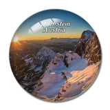 Dachstein Alpine Austria 3D Fridge Magnet Crystal Glass