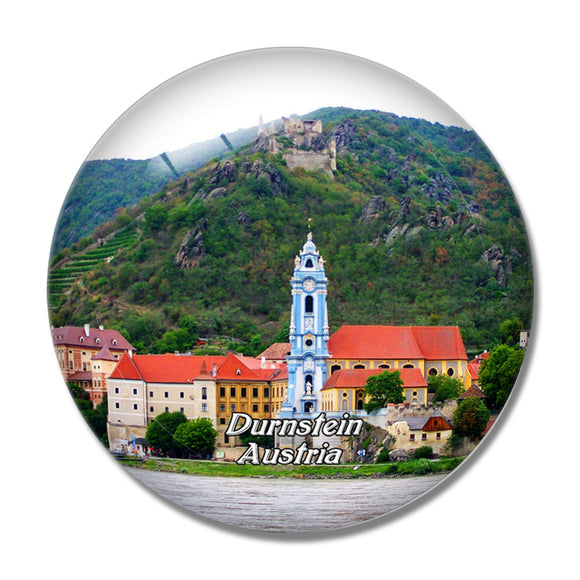 Durnstein Castle Austria 3D Fridge Magnet Crystal Glass