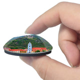 Durnstein Castle Austria 3D Fridge Magnet Crystal Glass