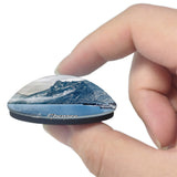 Ebensee Lake Austria 3D Fridge Magnet Crystal Glass