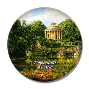 Eisenstadt Austria 3D Fridge Magnet Crystal Glass