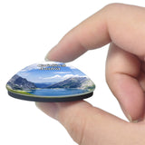 Gafalljoch Brandnertal Vorarlberg Austria 3D Fridge Magnet Crystal Glass