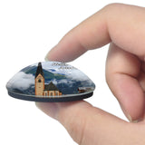 Heiligenblut Grossglockner Austria 3D Fridge Magnet Crystal Glass