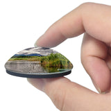 Hermagor Austria 3D Fridge Magnet Crystal Glass