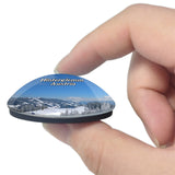 Hinterglemm Saalbach Austria 3D Fridge Magnet Crystal Glass