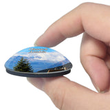 Hippach Tyrol Austria 3D Fridge Magnet Crystal Glass