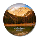 Hochschwab Styria Austria 3D Fridge Magnet Crystal Glass