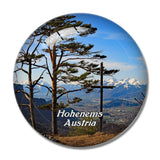 Hohenems Austria 3D Fridge Magnet Crystal Glass