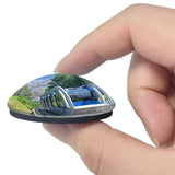 Innsbruck Cable Car Austria 3D Fridge Magnet Crystal Glass