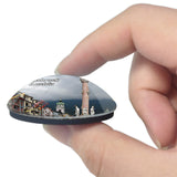 Innsbruck Historic Center Austria 3D Fridge Magnet Crystal Glass