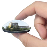 Itter Castle Austria 3D Fridge Magnet Crystal Glass