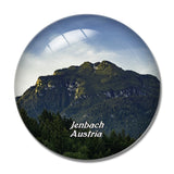 Jenbach Austria 3D Fridge Magnet Crystal Glass