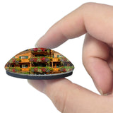 Kitzbuhel House Austria 3D Fridge Magnet Crystal Glass